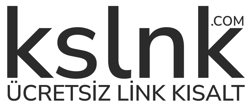 Link Kısaltma - Kısa Link | kslnk.com